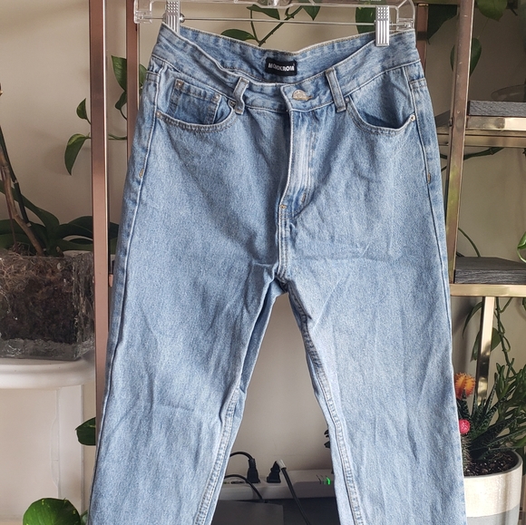 Momokrom relaxed denim with star and fade detail - Picture 3 of 4
